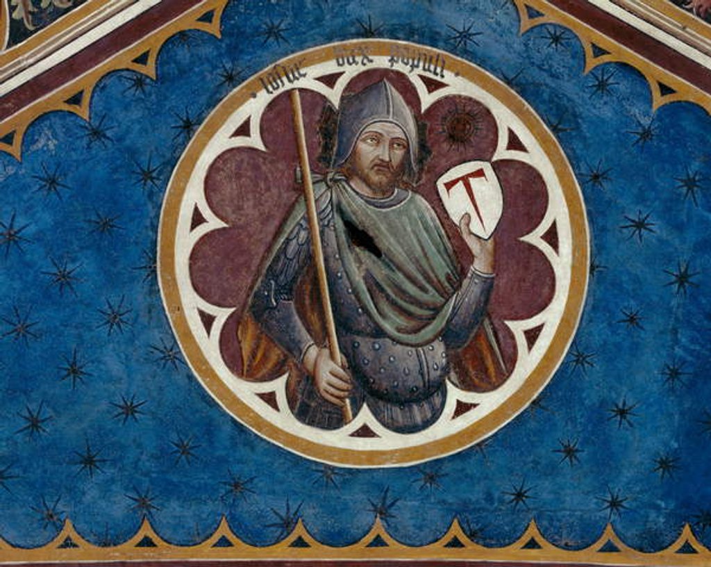 Detail of Lotharius, dux populi by Agostino di Marsiglio