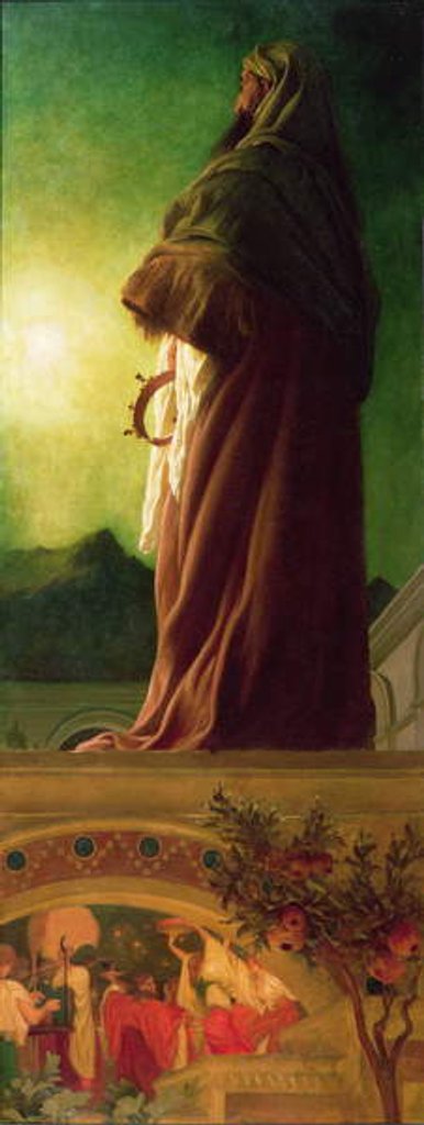 Detail of The Star of Bethlehem, c.1862 by Frederic Leighton