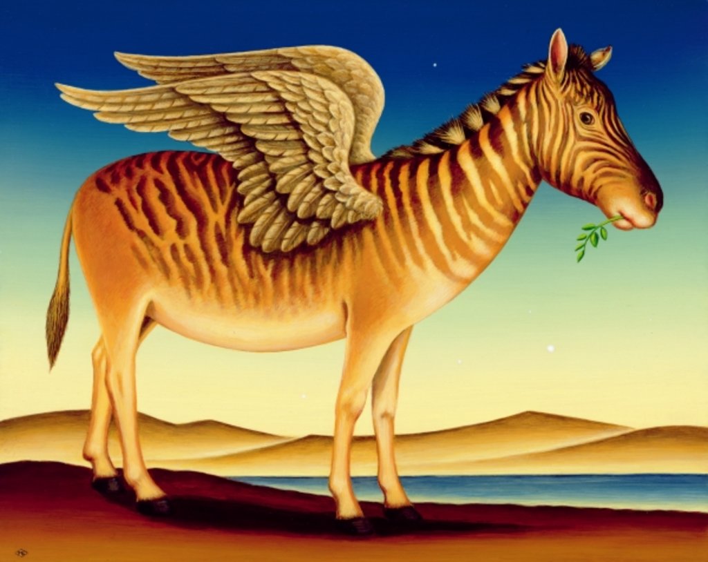 Detail of Quagga, 2000 by Frances Broomfield