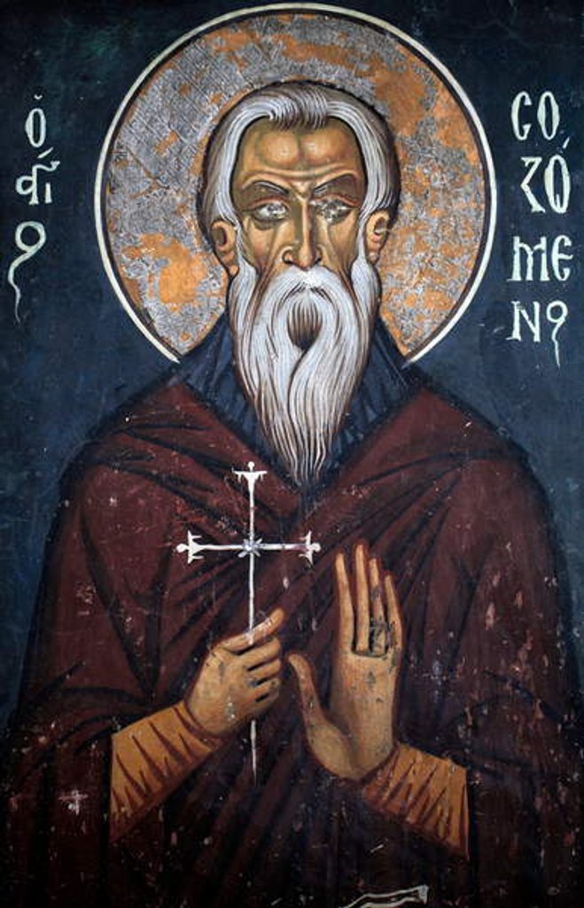 Detail of Saint Sozomene by Anonymous