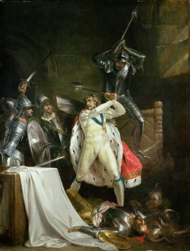 Detail of The Death of King Richard II, c.1792-93) by Francis Wheatley