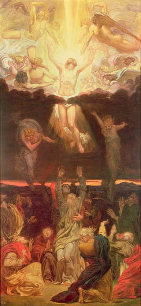 Detail of Ascension by Ford Madox Brown