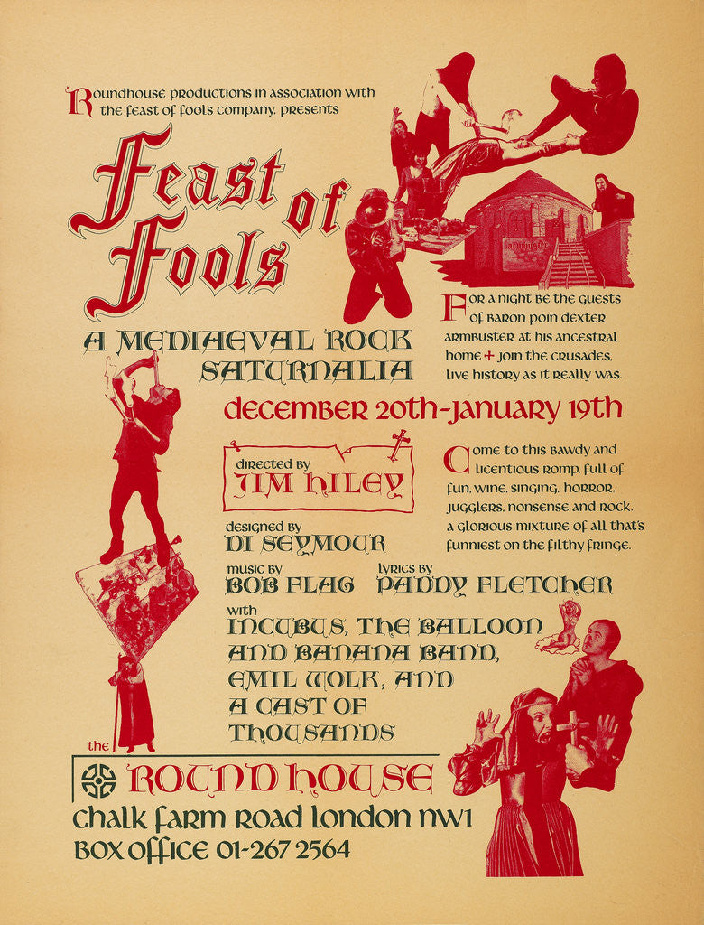 Detail of Feast of Fools (1973) by Anonymous