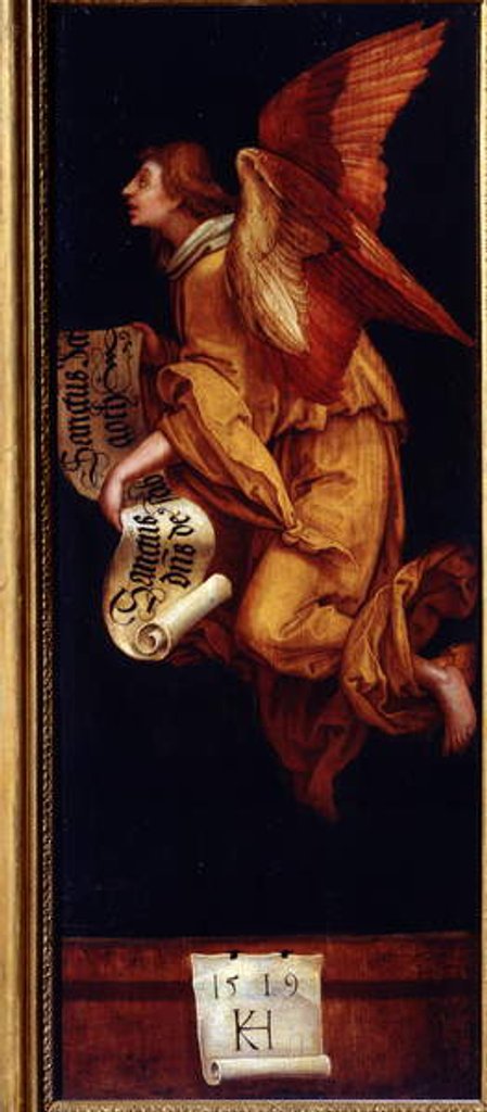 Detail of Angel, 1519 by Hans Suess Kulmbach