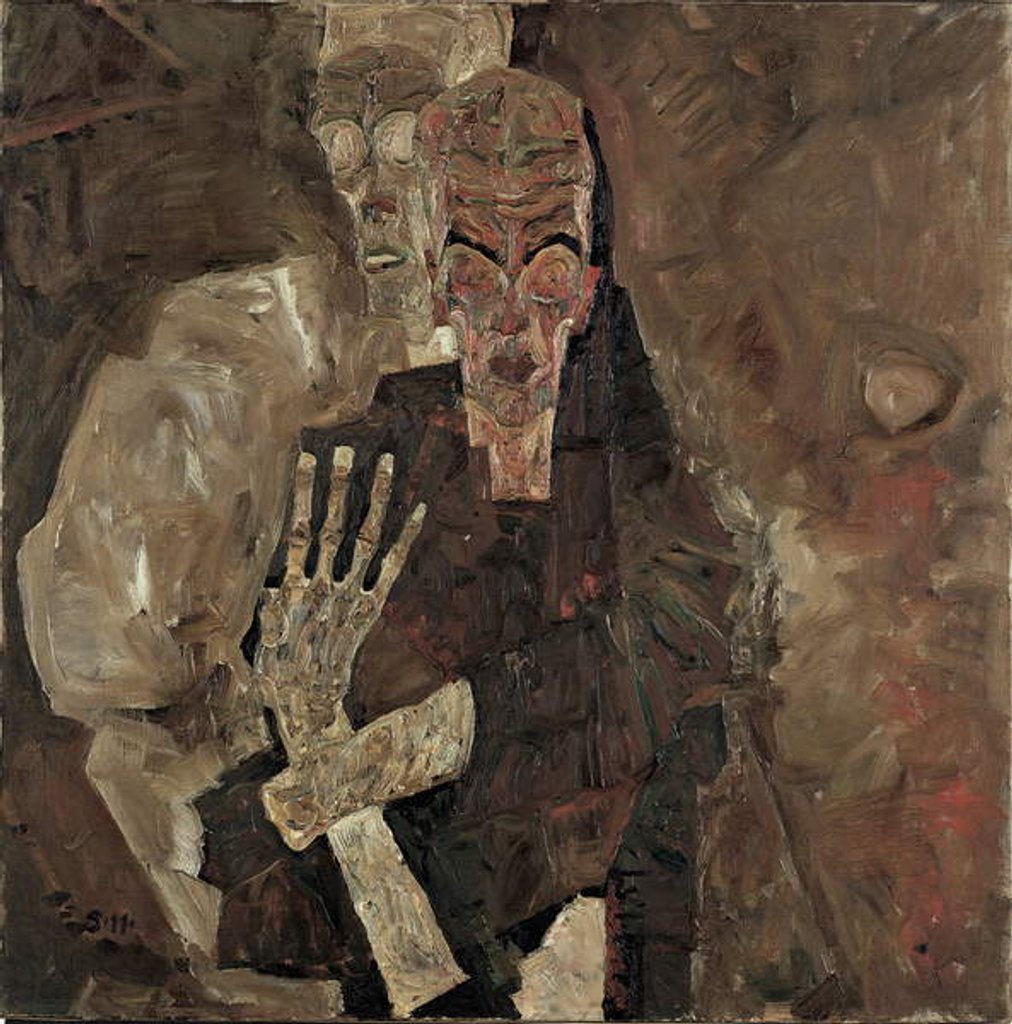 Detail of Self Seers II, 1911 by Egon Schiele