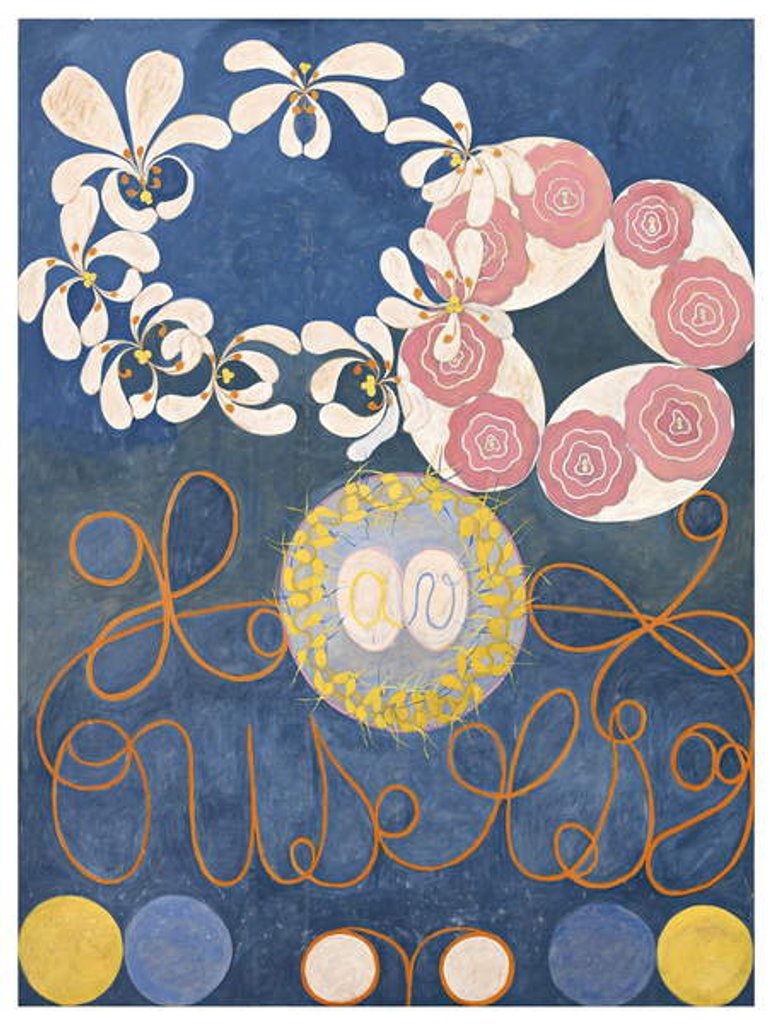 Detail of The Ten Largest, Childhood, No.1, Group IV, 1907 by Hilma af Klint