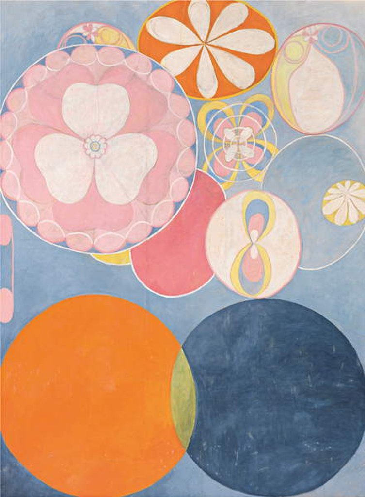 Detail of Group IV, No. 2. The Ten Largest, Childhood, 1907 by Hilma af Klint