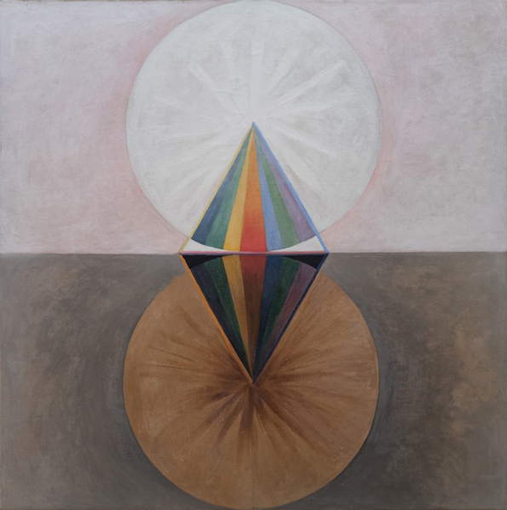 Detail of Group IX/SUW, The Swan, No. 12, 1915 by Hilma af Klint