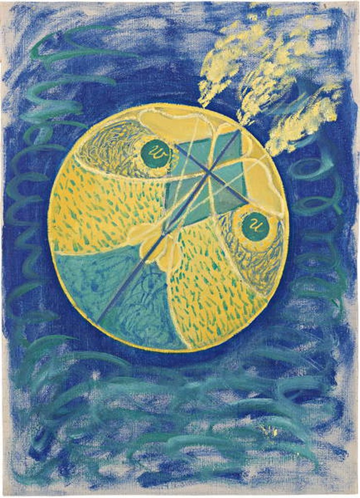 Detail of Group I, No. 7. Primordial Chaos, 1906-1907 by Hilma af Klint