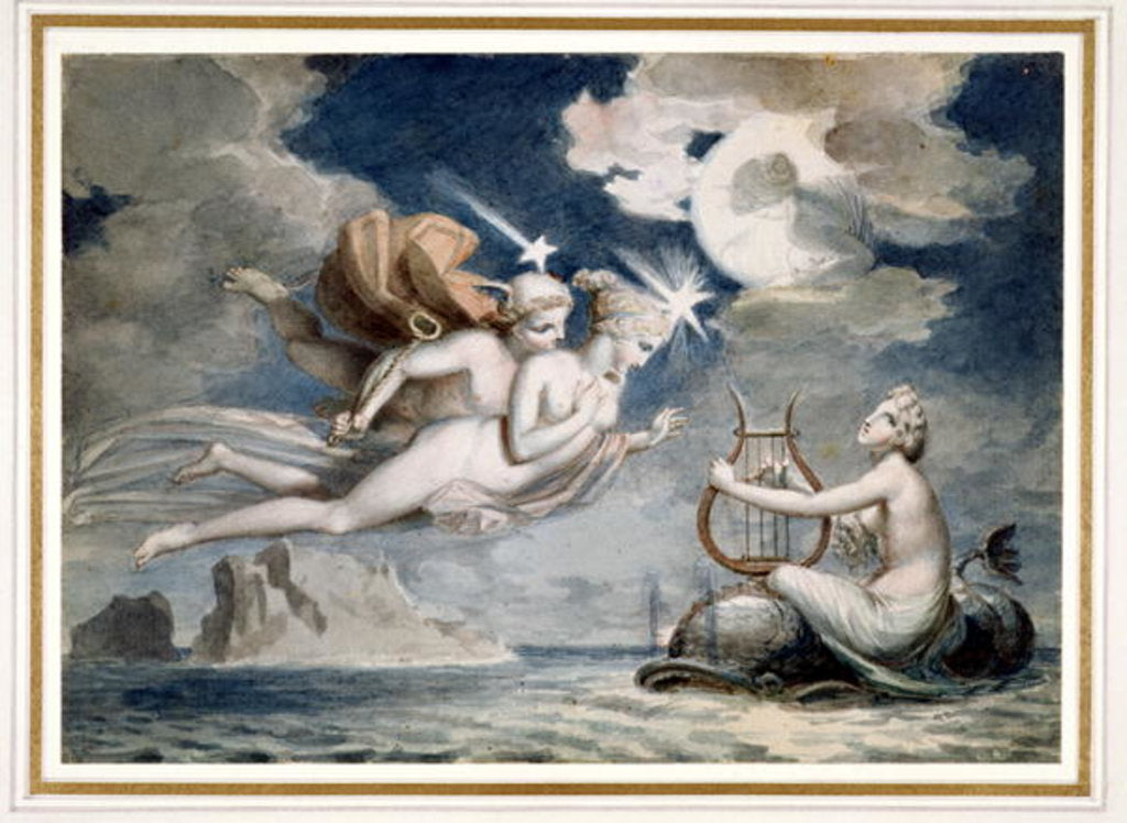 Detail of PD.187-1991 The Rising of the Pleiades by Henry Howard