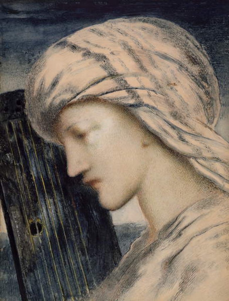 Detail of David by Simeon Solomon