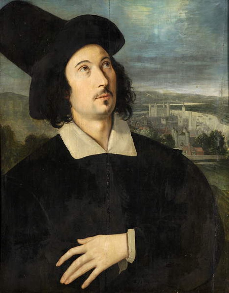 Detail of Sir Henry Slingsby, c.1595-1600 by English School