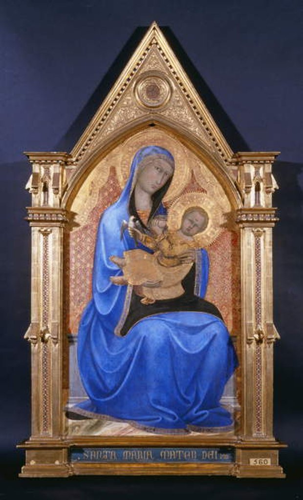 Detail of Virgin and Child, c.1400 by Andrea Vanni