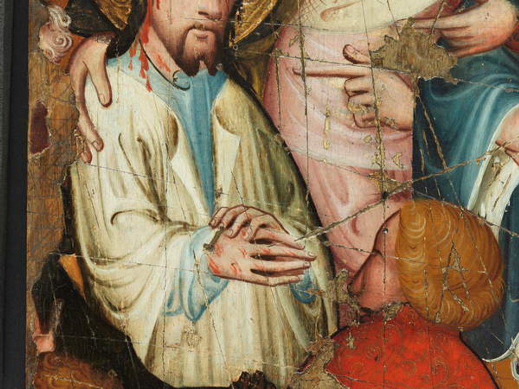 Detail of Christ Before Pilate, 1400-25 by English School