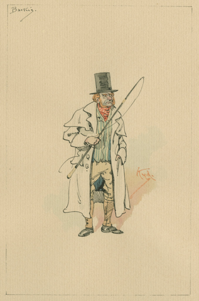 Detail of Barkis, c.1920s by Joseph Clayton Clarke