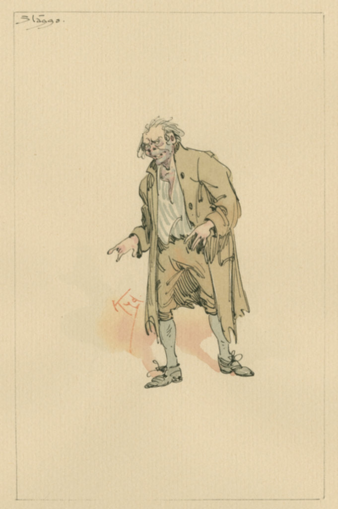 Detail of Stagg, c.1920s by Joseph Clayton Clarke