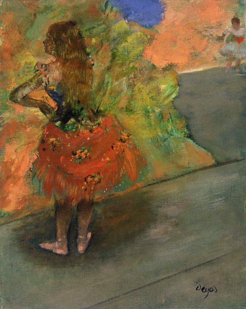 Detail of Ballet Dancer, c.1888-94 by Edgar Degas