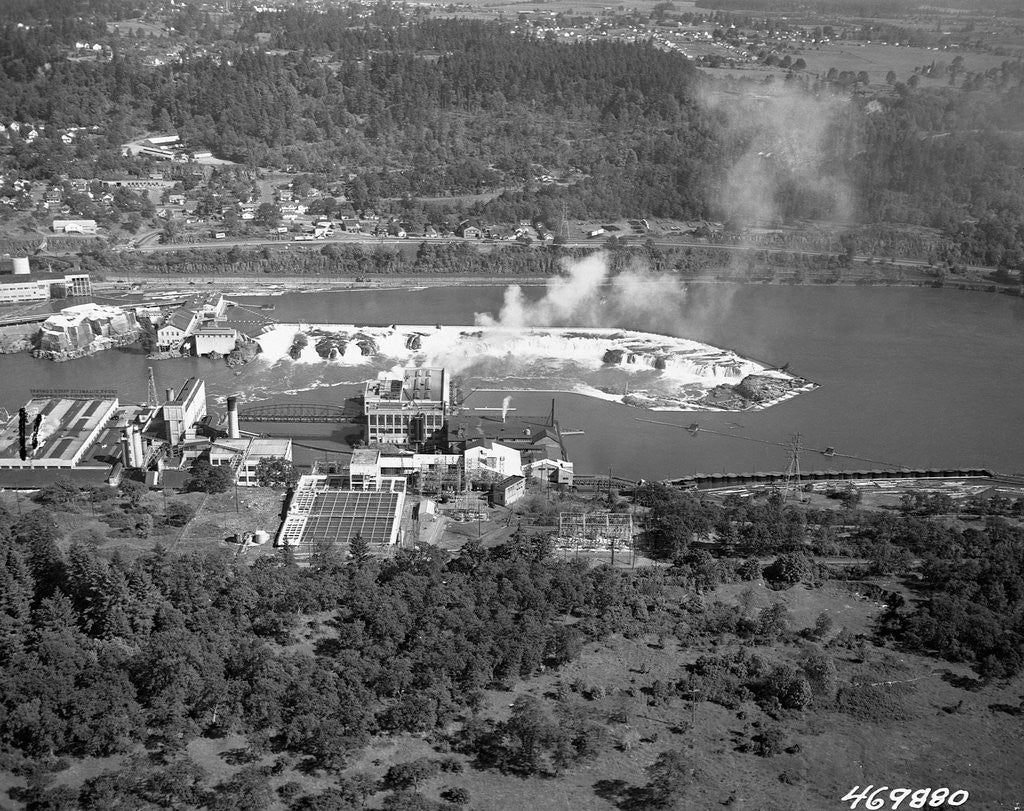 Detail of Oregon Pulp Mill by Anonymous