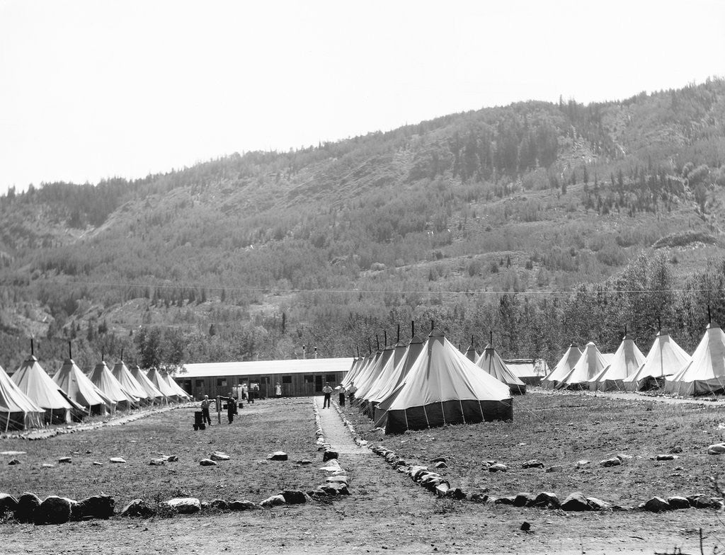 Detail of CCC Camp in Wasatch National Forest by Anonymous