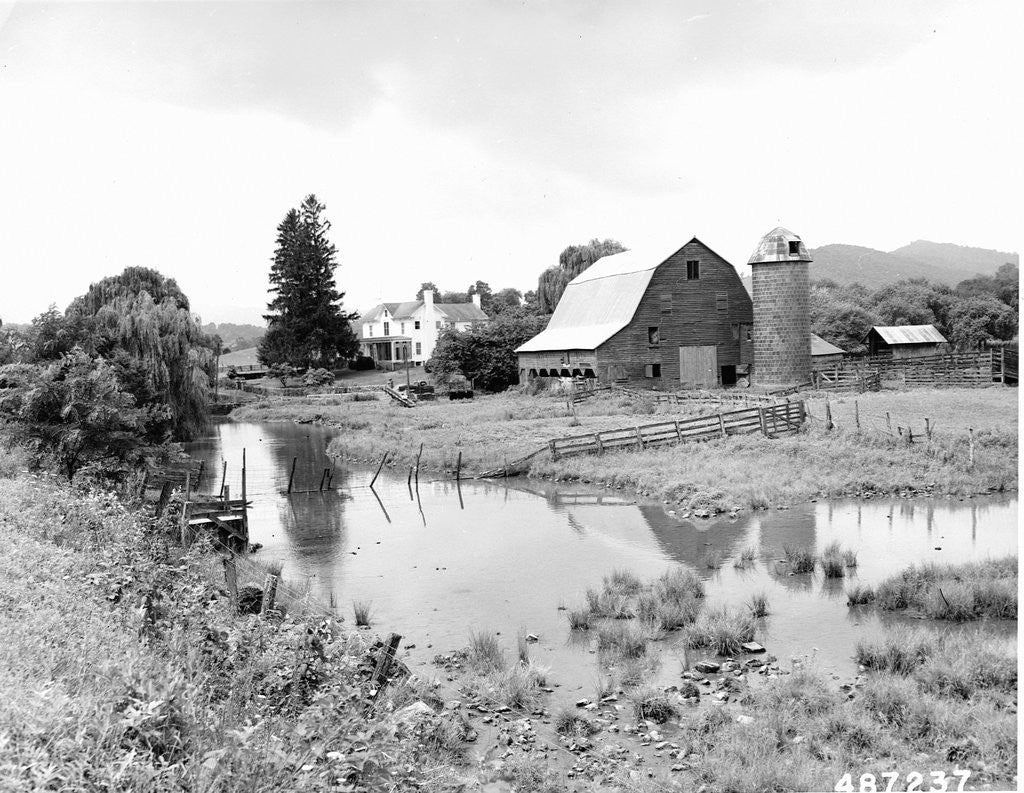 Detail of Virginia Farm by Anonymous