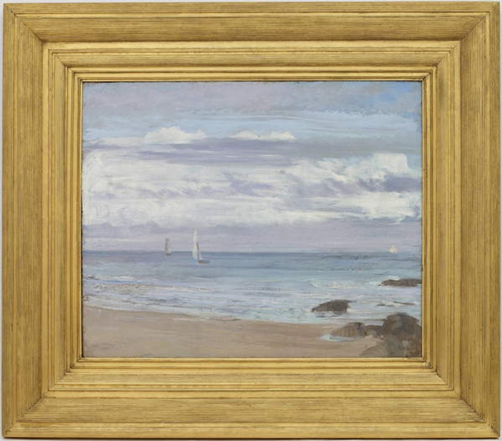 Detail of Blue and Silver: Trouville, c.1865 by James Abbott McNeill Whistler