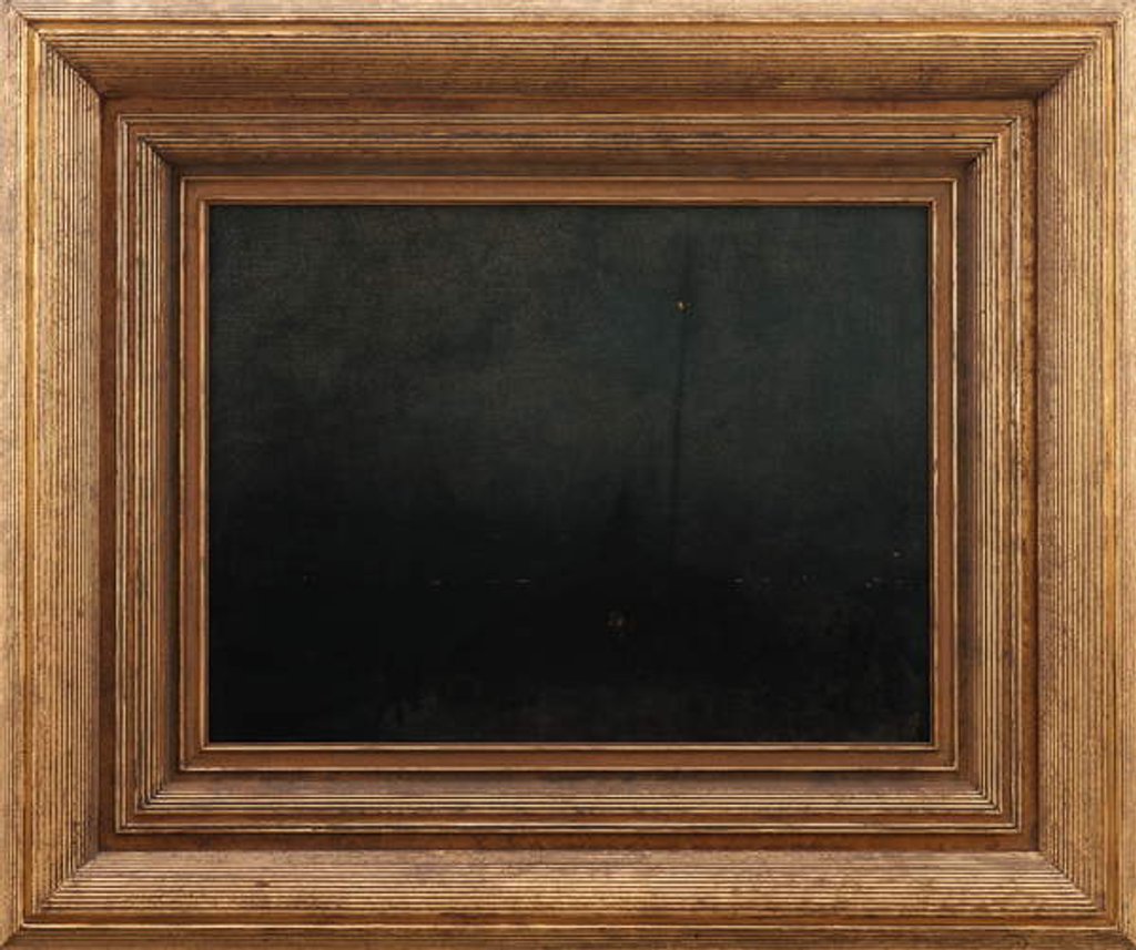Detail of Nocturne in Black and Gold: Entrance to Southampton Water, c.1875-76 by James Abbott McNeill Whistler