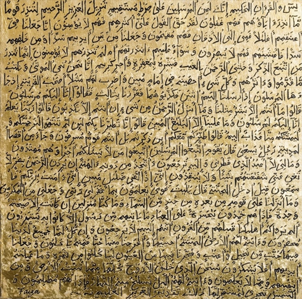 Detail of Yasin, 2007 by Faiza Shaikh