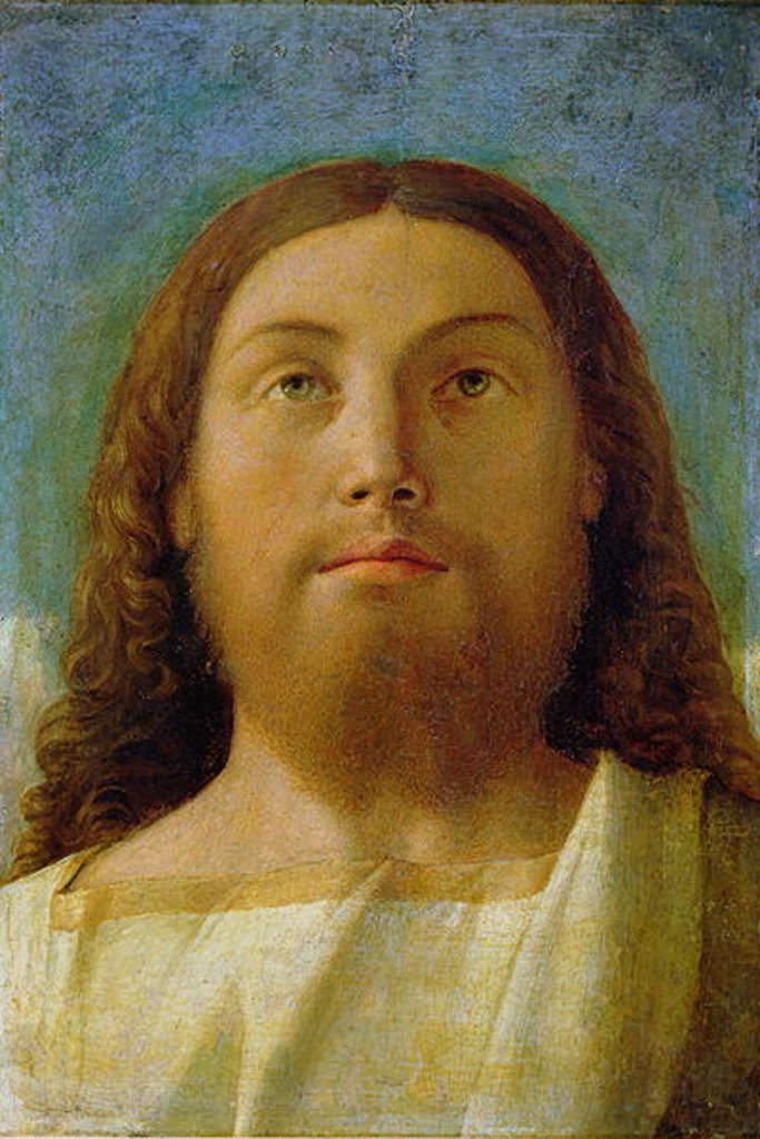 Detail of The Redeemer by Giovanni Bellini