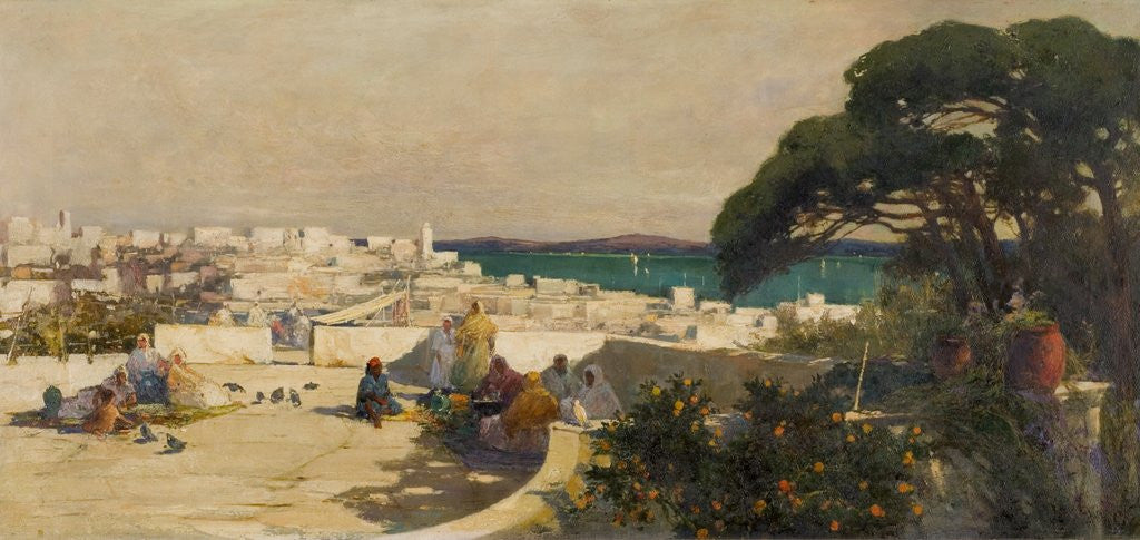 Detail of The City of Tangier by George Charles Haité