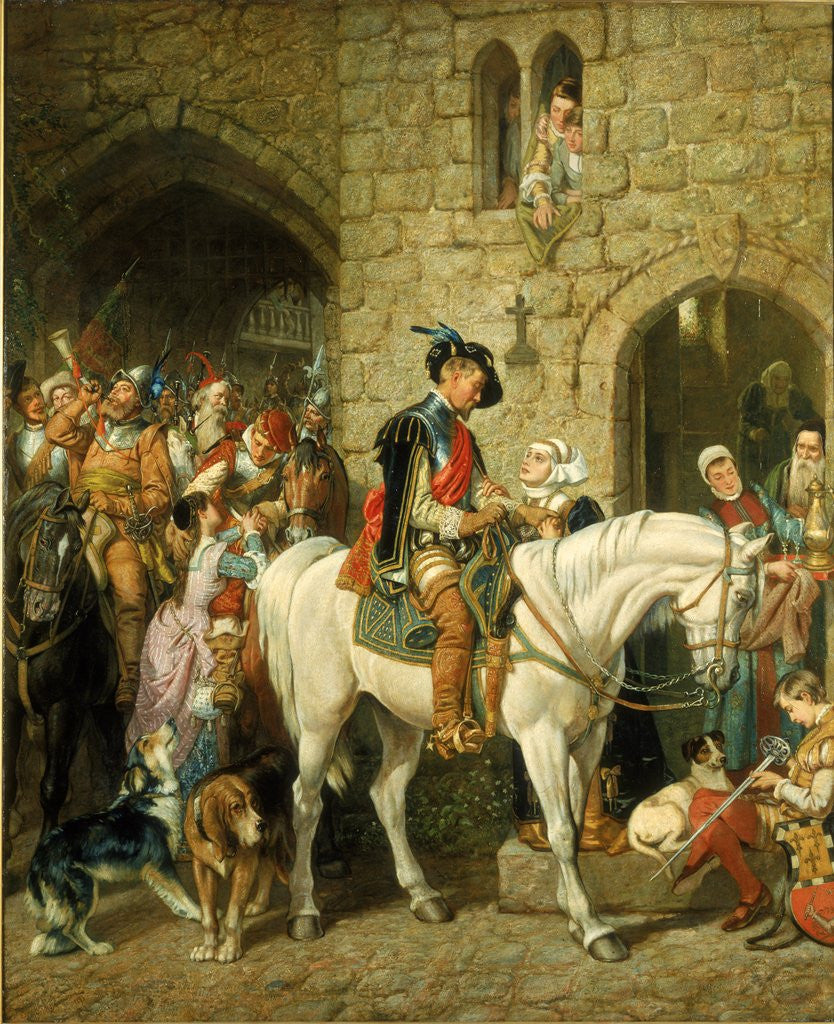 Detail of Johnny Armstrong by Henry Hetherington Emmerson