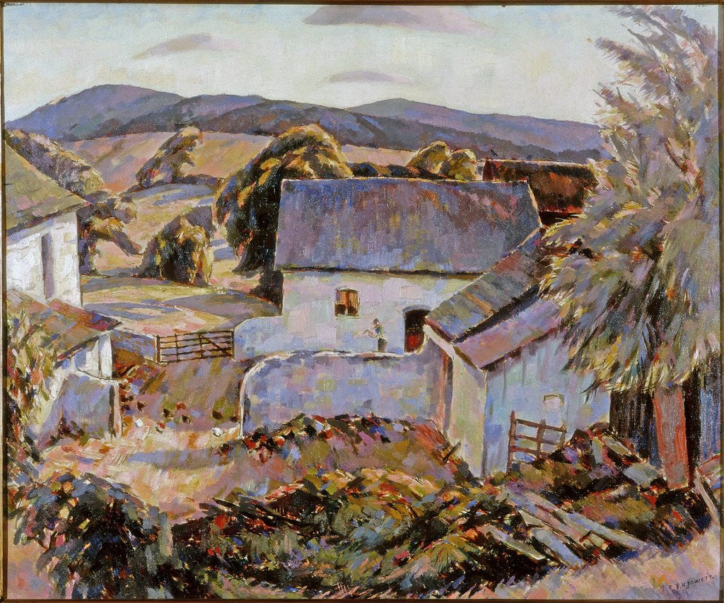 Detail of Cider Press Farm, Llantarnam by Percy Hague Jowett