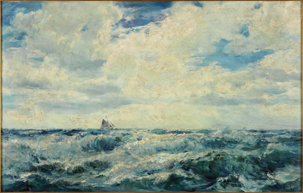 Detail of Broken Weather, North Coast of Cornwall by Henry Moore