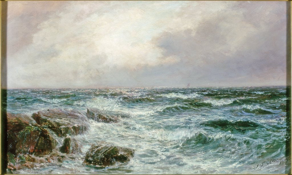 Detail of Seascape by John Falconar Slater
