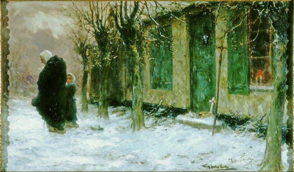 Detail of The Green Shutters, Viaticum, Belgium by Frank Spenlove-Spenlove