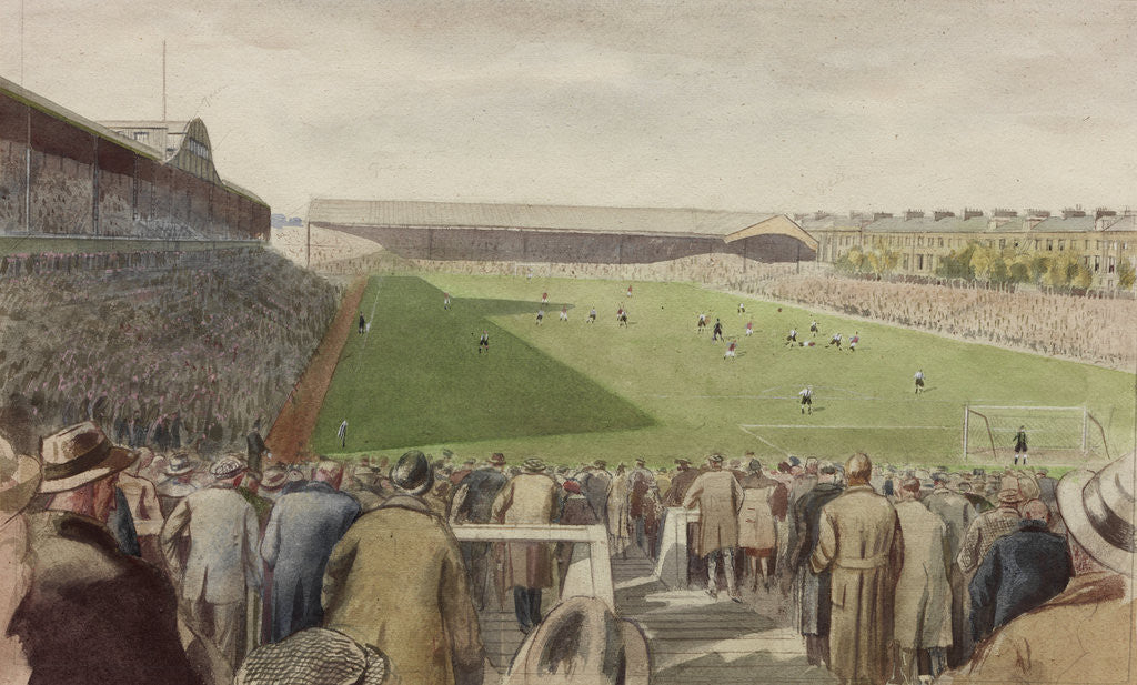 Detail of St James' Park Football Ground, Newcastle upon Tyne by Byron Eric Dawson