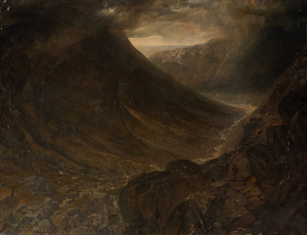 Detail of Wastdale Head from Styhead Pass by Alfred William Hunt