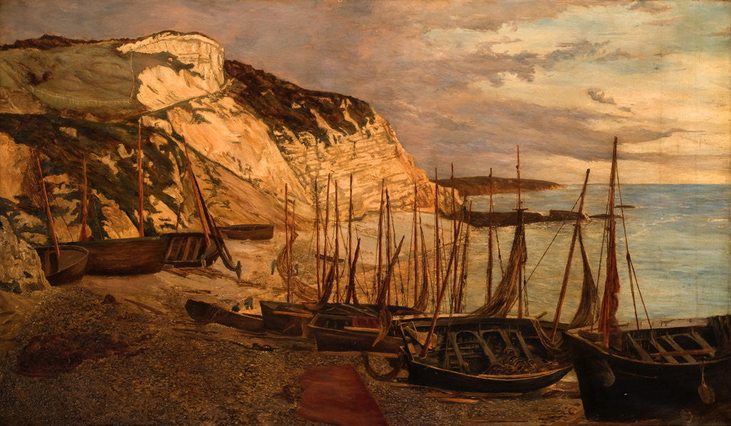 Detail of Beer Head, South Devon by Edwin Edwards