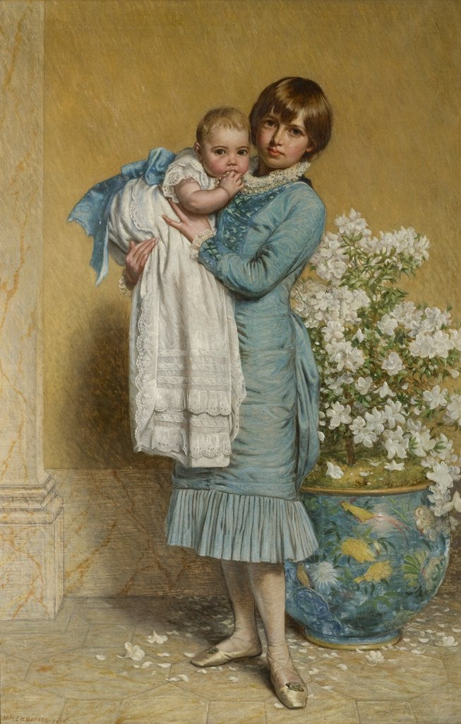 Detail of Our Baby by Henry Hetherington Emmerson