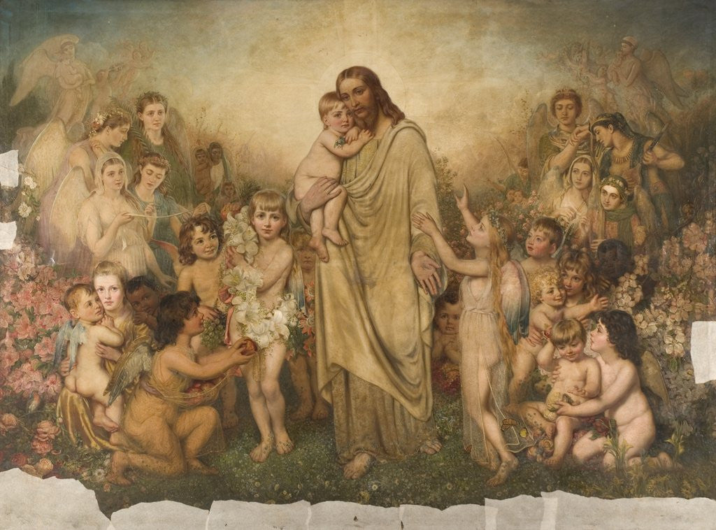 Detail of God's Nursery by Henry Hetherington Emmerson