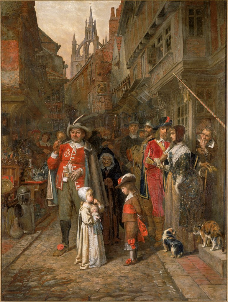 Detail of The Lost Child by Henry Hetherington Emmerson