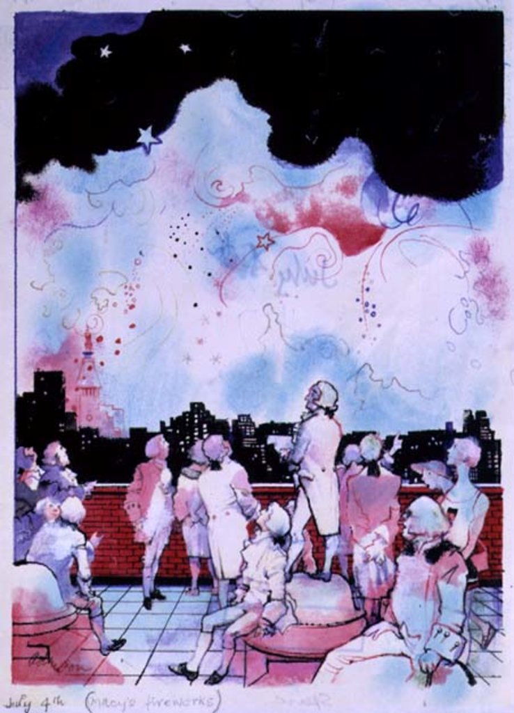 Detail of July 4th by George Adamson