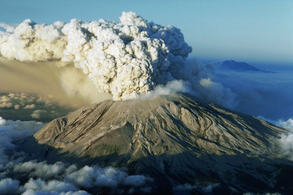 Detail of 1980 Eruption of Mount St. Helens by Anonymous