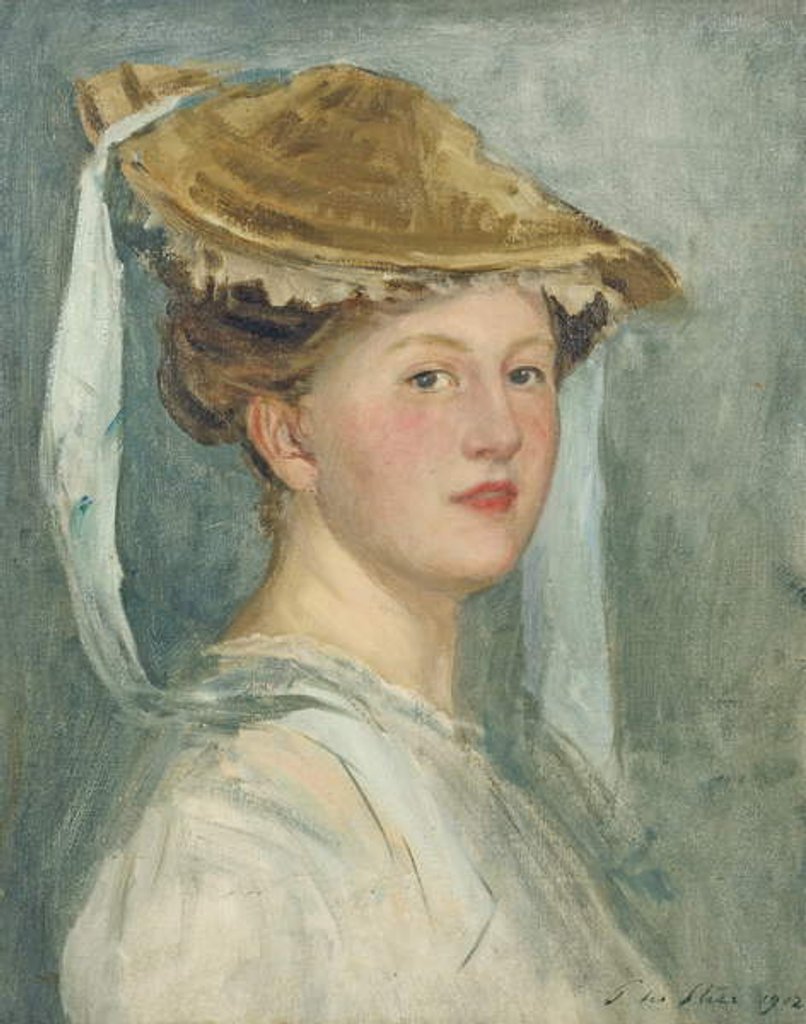 Detail of Lady Clare Annesley, before 1912 by Philip Wilson Steer