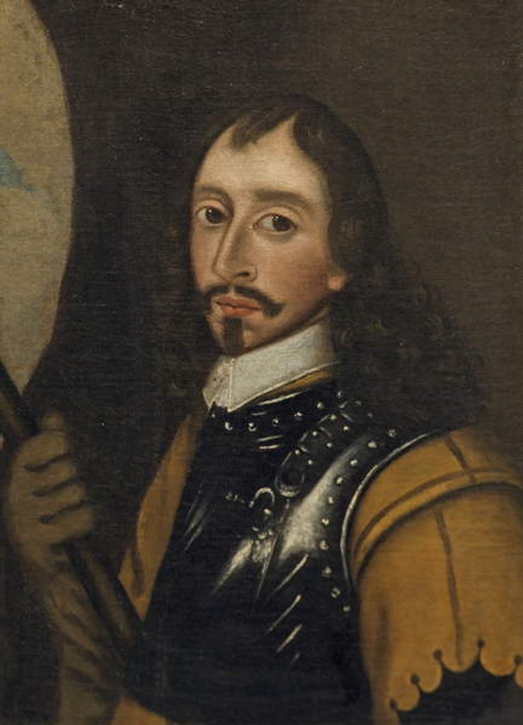 Detail of Colonel Edward Massey, c.1660 by English School