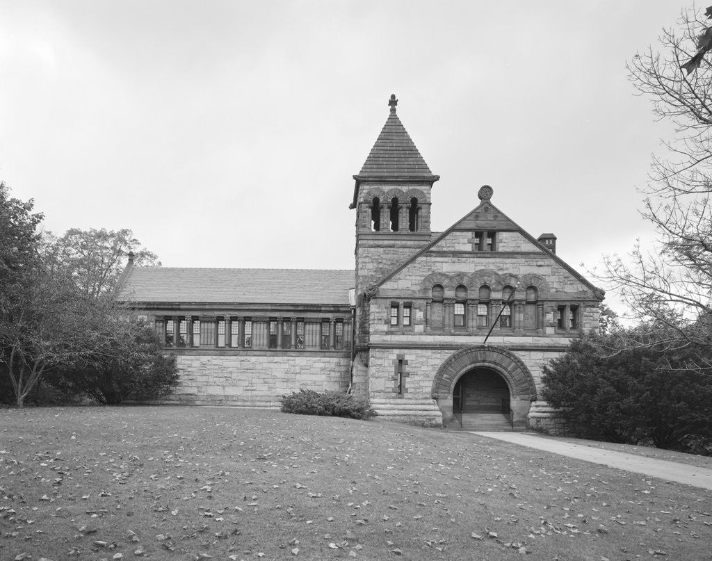 Detail of Ames Memorial Library by Anonymous