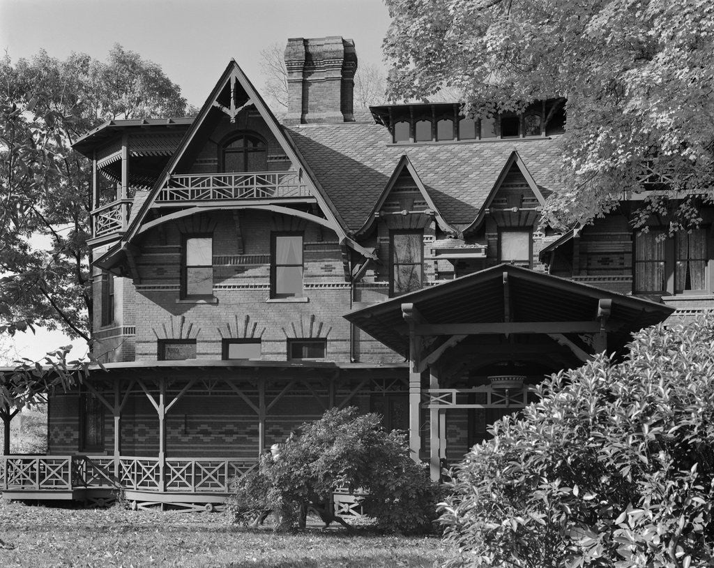 Detail of Mark Twain House by Anonymous