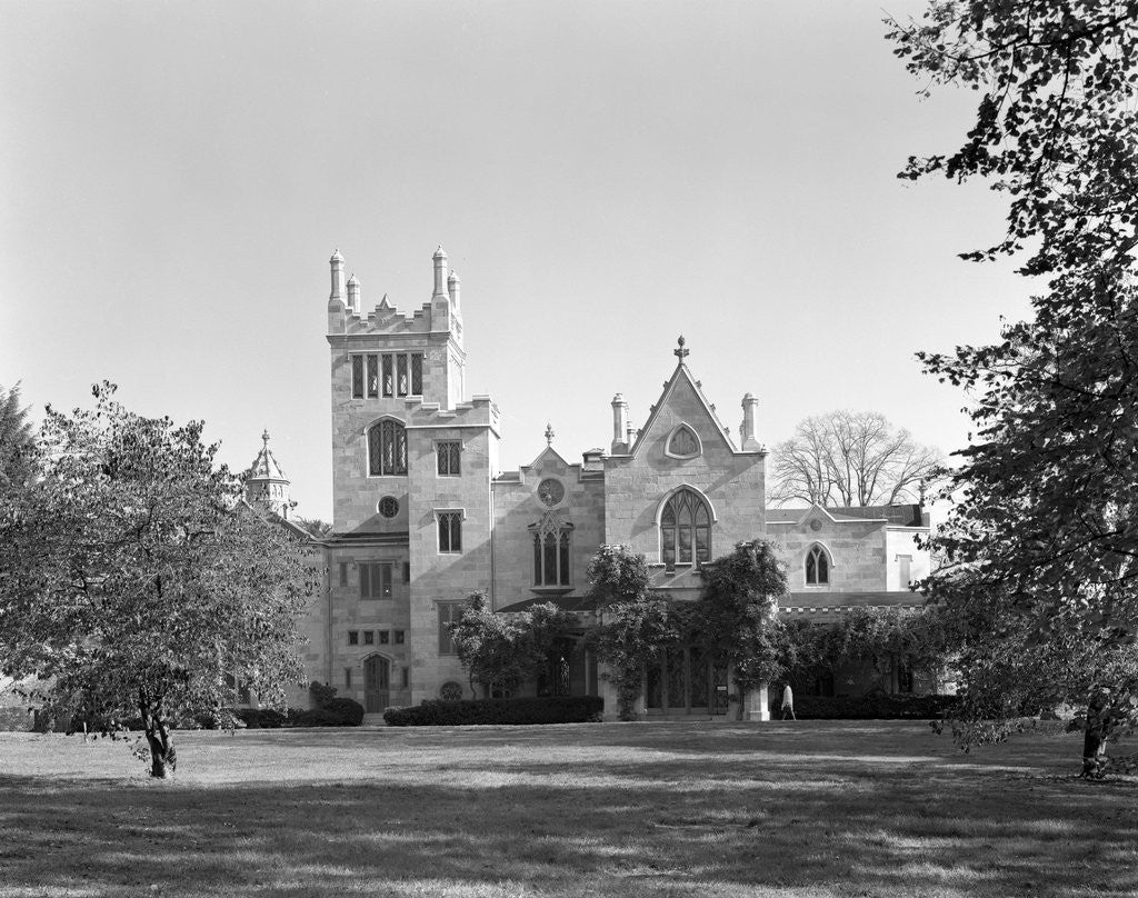 Detail of Lyndhurst Mansion by Anonymous