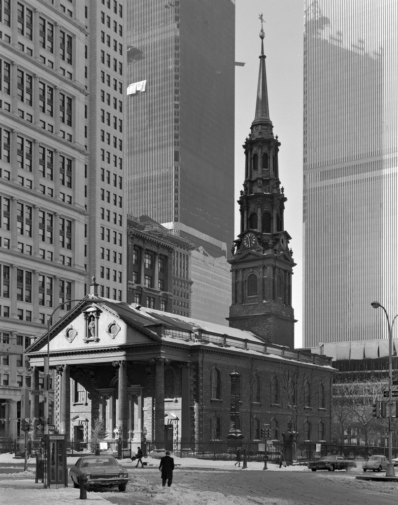 Detail of St. Paul's Chapel by Anonymous