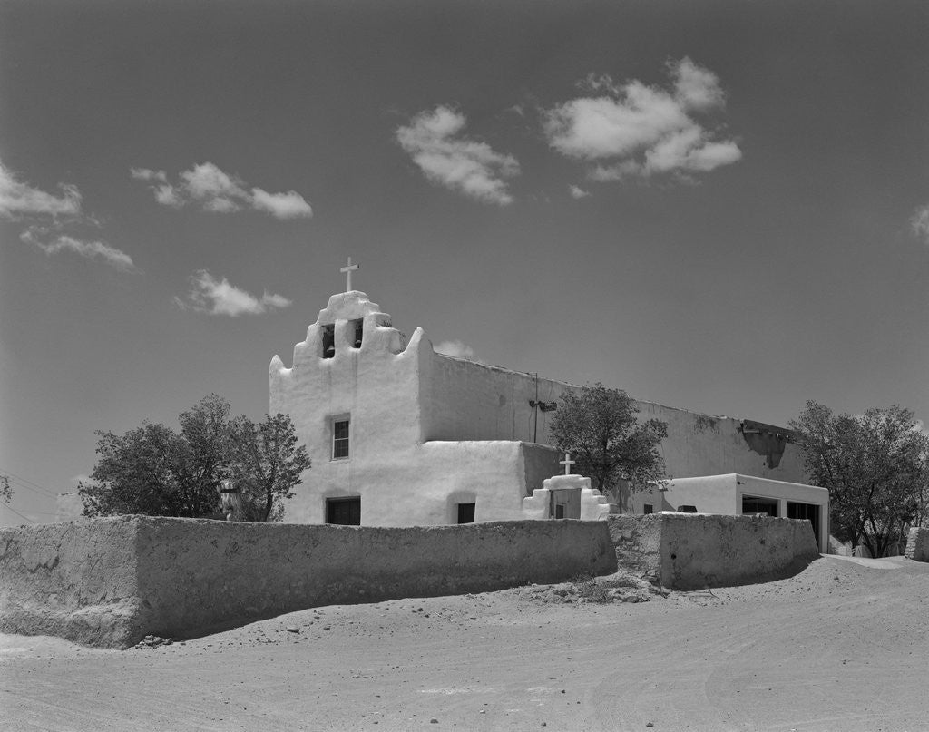 Detail of Mission Church of San Jose de la Laguna by Anonymous