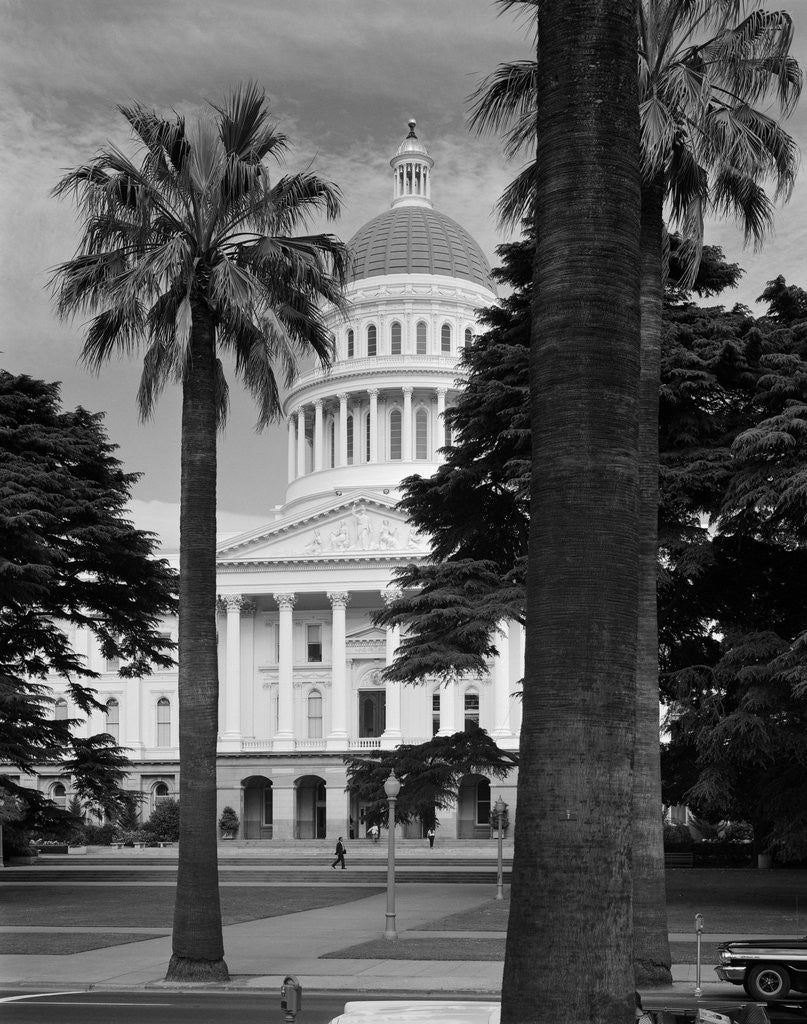 Detail of California State Capitol by Anonymous